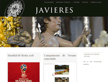 Tablet Screenshot of javieres.com